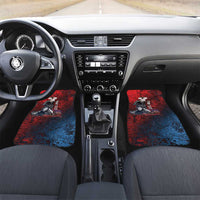 Personalized Toussaint Louverture Afro Haiti Car Mats Haitian Father Grunge Style - Wonder Print Shop