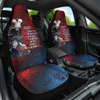 Toussaint Louverture Afro Haiti Car Seat Cover Haitian Father Grunge Style - Wonder Print Shop