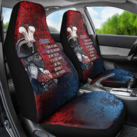 Toussaint Louverture Afro Haiti Car Seat Cover Haitian Father Grunge Style - Wonder Print Shop
