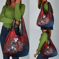 Toussaint Louverture Afro Haiti Grocery Bag Haitian Father Grunge Style - Wonder Print Shop