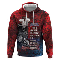 Personalized Toussaint Louverture Afro Haiti Hoodie Haitian Father Grunge Style - Wonder Print Shop