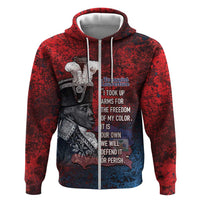 Personalized Toussaint Louverture Afro Haiti Hoodie Haitian Father Grunge Style - Wonder Print Shop