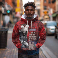 Personalized Toussaint Louverture Afro Haiti Hoodie Haitian Father Grunge Style - Wonder Print Shop