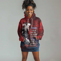 Personalized Toussaint Louverture Afro Haiti Hoodie Dress Haitian Father Grunge Style - Wonder Print Shop