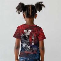 Personalized Toussaint Louverture Afro Haiti Kid T shirt Haitian Father Grunge Style LT14