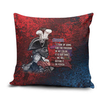 Toussaint Louverture Afro Haiti Pillow Cover Haitian Father Grunge Style - Wonder Print Shop