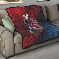 Toussaint Louverture Afro Haiti Quilt Haitian Father Grunge Style - Wonder Print Shop