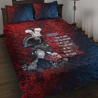 Toussaint Louverture Afro Haiti Quilt Bed Set Haitian Father Grunge Style - Wonder Print Shop