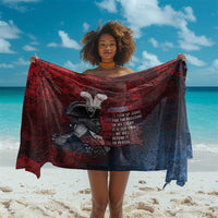 Toussaint Louverture Afro Haiti Sarong Haitian Father Grunge Style - Wonder Print Shop