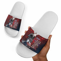 Toussaint Louverture Afro Haiti Slide Sandals Haitian Father Grunge Style - Wonder Print Shop