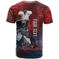 Personalized Toussaint Louverture Afro Haiti T shirt Haitian Father Grunge Style LT14