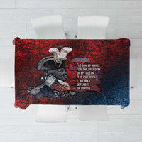 Toussaint Louverture Afro Haiti Tablecloth Haitian Father Grunge Style - Wonder Print Shop