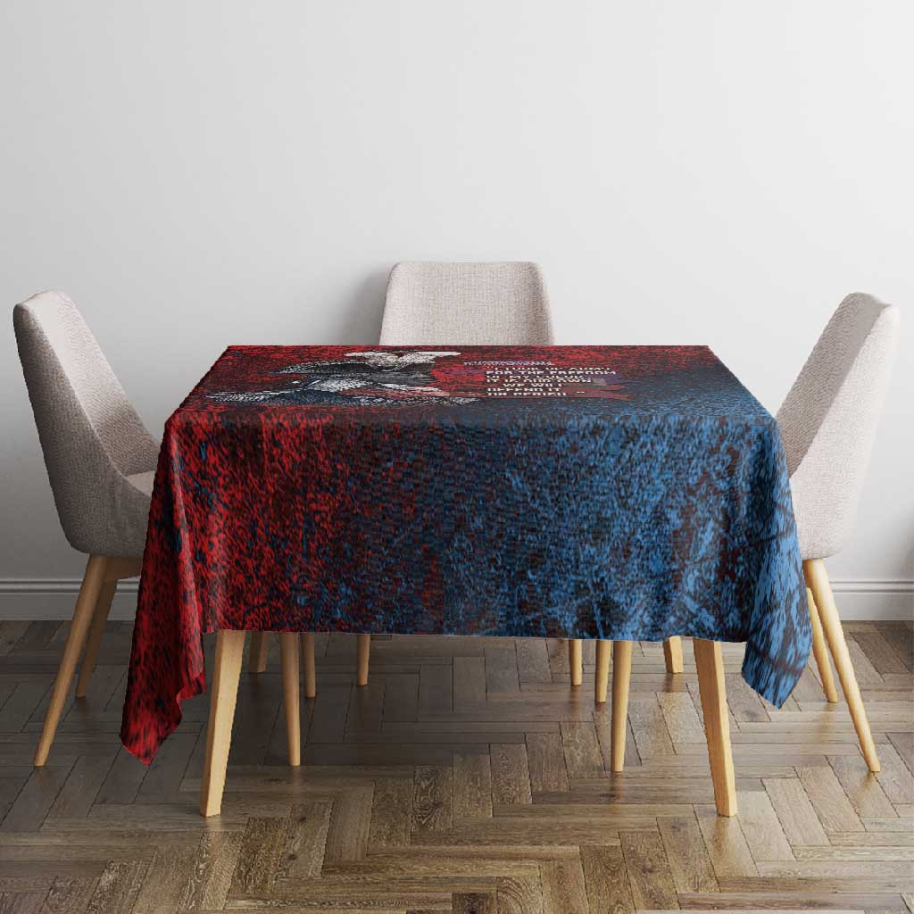 Toussaint Louverture Afro Haiti Tablecloth Haitian Father Grunge Style - Wonder Print Shop