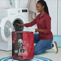 Jean-Jacques Dessalines Afro Haiti Laundry Basket Emperor Of First Empire Grunge Style - Wonder Print Shop