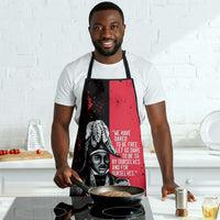 Jean-Jacques Dessalines Afro Haiti Apron Emperor Of First Empire Grunge Style - Wonder Print Shop
