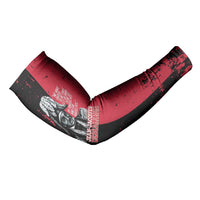 Personalized Jean-Jacques Dessalines Afro Haiti Arm Sleeves Emperor Of First Empire Grunge Style - Wonder Print Shop