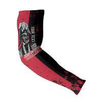 Personalized Jean-Jacques Dessalines Afro Haiti Arm Sleeves Emperor Of First Empire Grunge Style - Wonder Print Shop