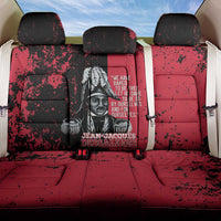 Jean-Jacques Dessalines Afro Haiti Back Car Seat Cover Emperor Of First Empire Grunge Style - Wonder Print Shop