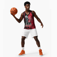 Personalized Jean-Jacques Dessalines Afro Haiti Basketball Jersey Emperor Of First Empire Grunge Style - Wonder Print Shop