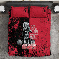 Jean-Jacques Dessalines Afro Haiti Bedding Set Emperor Of First Empire Grunge Style - Wonder Print Shop