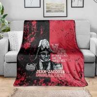 Jean-Jacques Dessalines Afro Haiti Blanket Emperor Of First Empire Grunge Style - Wonder Print Shop
