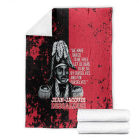 Jean-Jacques Dessalines Afro Haiti Blanket Emperor Of First Empire Grunge Style - Wonder Print Shop