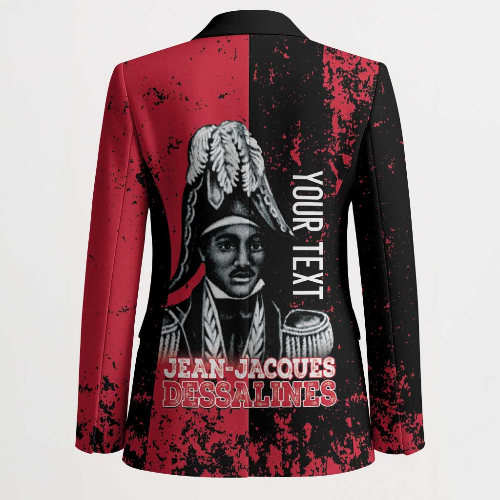Personalized Jean-Jacques Dessalines Afro Haiti Blazer Emperor Of First Empire Grunge Style - Wonder Print Shop