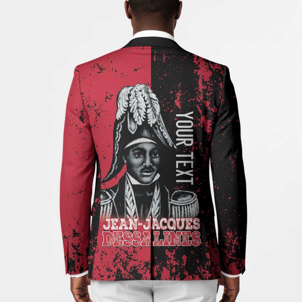 Personalized Jean-Jacques Dessalines Afro Haiti Blazer Emperor Of First Empire Grunge Style - Wonder Print Shop