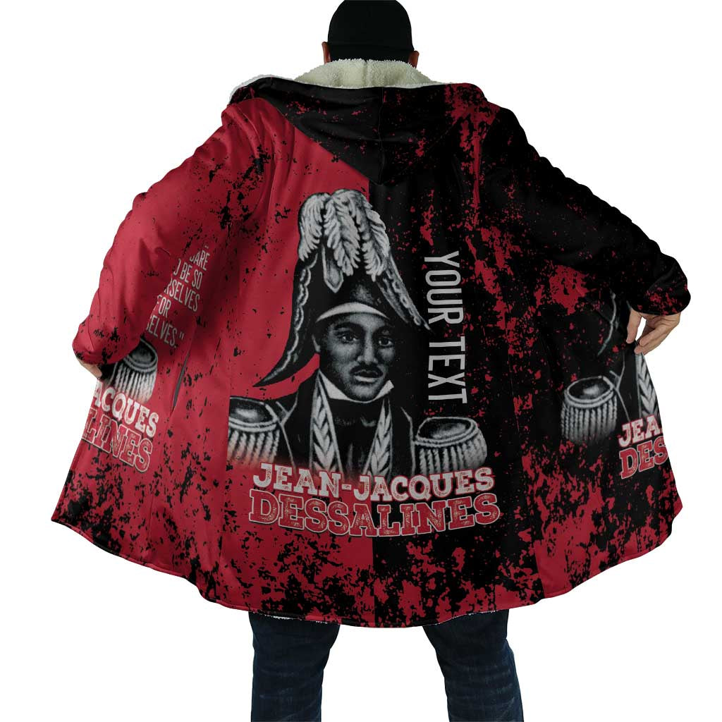 Personalized Jean-Jacques Dessalines Afro Haiti Cloak Emperor Of First Empire Grunge Style - Wonder Print Shop