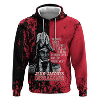Personalized Jean-Jacques Dessalines Afro Haiti Hoodie Emperor Of First Empire Grunge Style - Wonder Print Shop