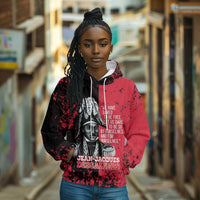 Personalized Jean-Jacques Dessalines Afro Haiti Hoodie Emperor Of First Empire Grunge Style - Wonder Print Shop