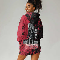 Personalized Jean-Jacques Dessalines Afro Haiti Hoodie Dress Emperor Of First Empire Grunge Style - Wonder Print Shop