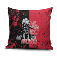Jean-Jacques Dessalines Afro Haiti Pillow Cover Emperor Of First Empire Grunge Style - Wonder Print Shop