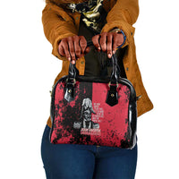 Jean-Jacques Dessalines Afro Haiti Shoulder Handbag Emperor Of First Empire Grunge Style - Wonder Print Shop