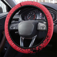 Jean-Jacques Dessalines Afro Haiti Steering Wheel Cover Emperor Of First Empire Grunge Style - Wonder Print Shop