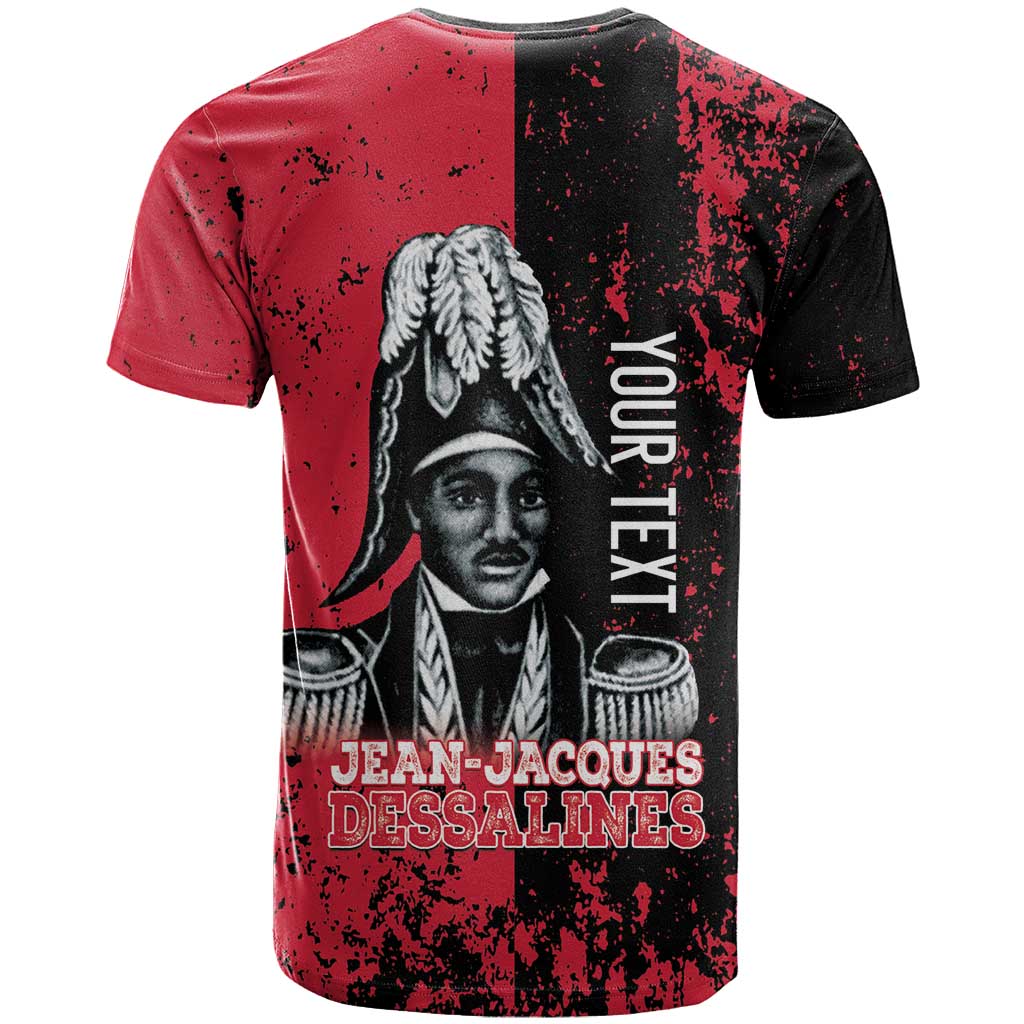 Personalized Jean-Jacques Dessalines Afro Haiti T shirt Emperor Of First Empire Grunge Style LT14