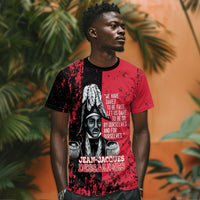 Personalized Jean-Jacques Dessalines Afro Haiti T shirt Emperor Of First Empire Grunge Style LT14