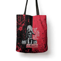 Jean-Jacques Dessalines Afro Haiti Tote Bag Emperor Of First Empire Grunge Style - Wonder Print Shop