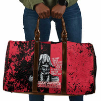 Jean-Jacques Dessalines Afro Haiti Travel Bag Emperor Of First Empire Grunge Style - Wonder Print Shop