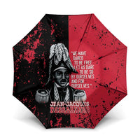 Jean-Jacques Dessalines Afro Haiti Umbrella Emperor Of First Empire Grunge Style - Wonder Print Shop