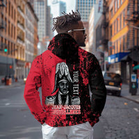 Personalized Jean-Jacques Dessalines Afro Haiti Zip Hoodie Emperor Of First Empire Grunge Style - Wonder Print Shop