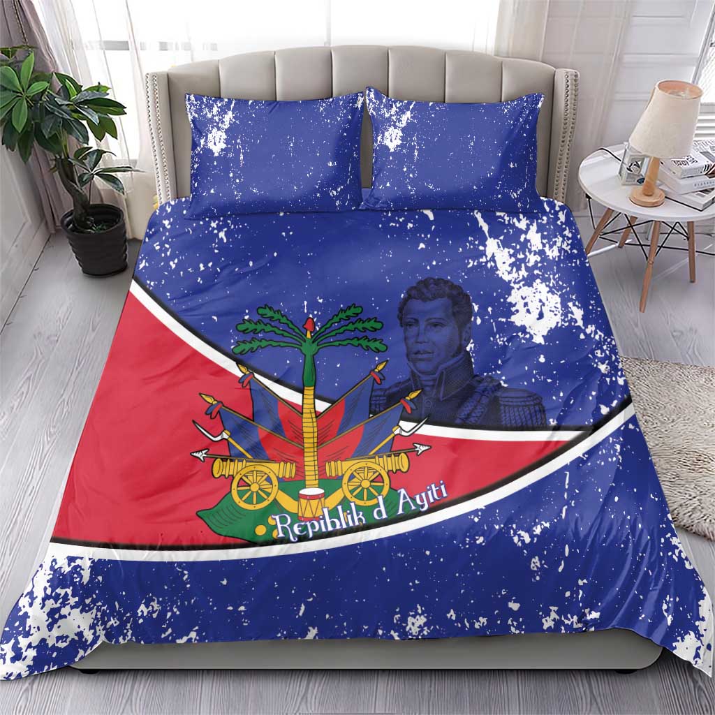 Republic of Haiti 1806-1820 Bedding Set Alexandre Petion With Coat Of Arms - Wonder Print Shop