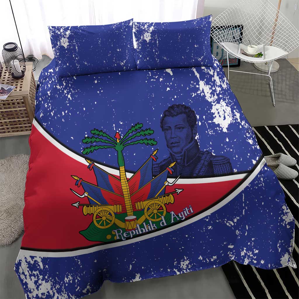 Republic of Haiti 1806-1820 Bedding Set Alexandre Petion With Coat Of Arms - Wonder Print Shop