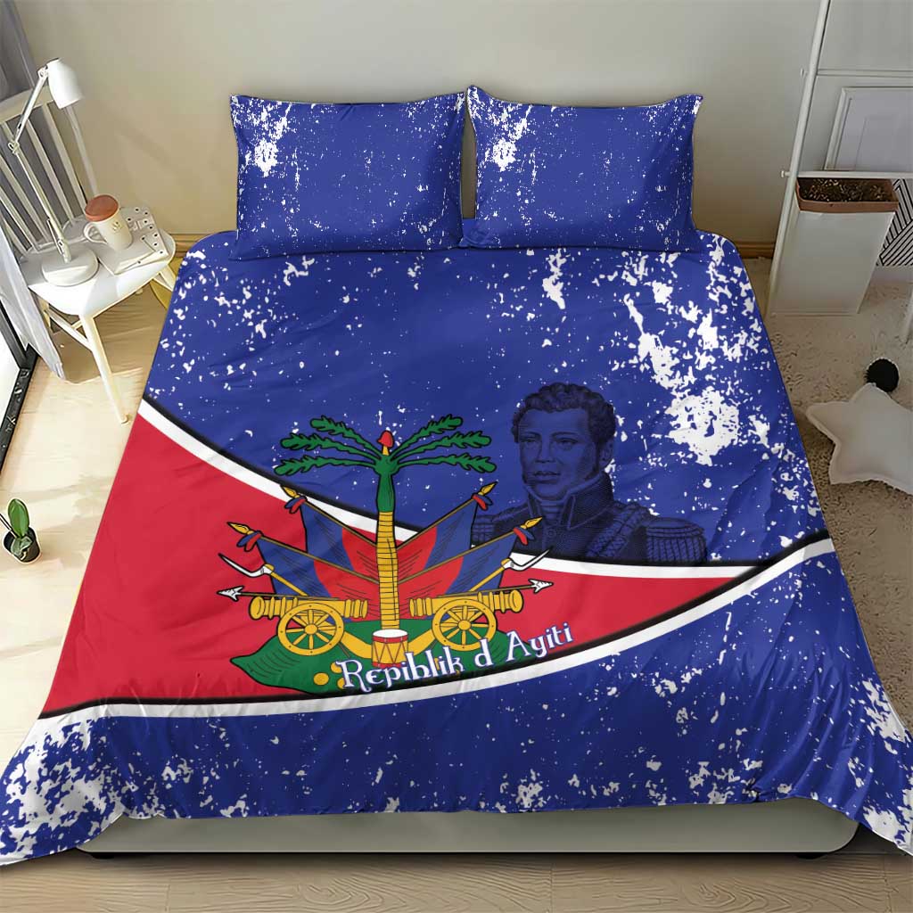 Republic of Haiti 1806-1820 Bedding Set Alexandre Petion With Coat Of Arms - Wonder Print Shop