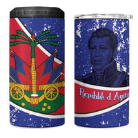 Republic of Haiti 1806-1820 4 in 1 Can Cooler Tumbler Alexandre Petion With Coat Of Arms - Wonder Print Shop