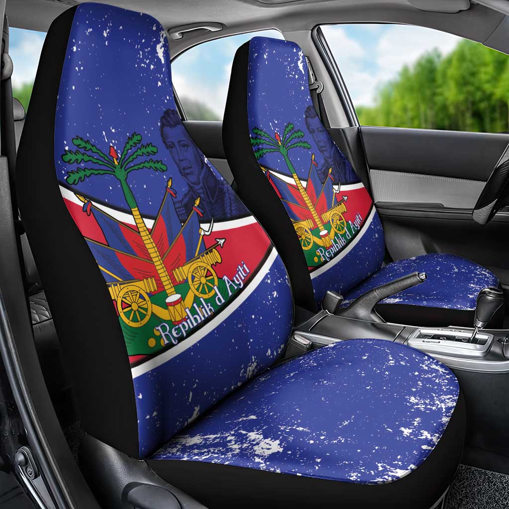 Republic of Haiti 1806-1820 Car Seat Cover Alexandre Petion With Coat Of Arms - Wonder Print Shop