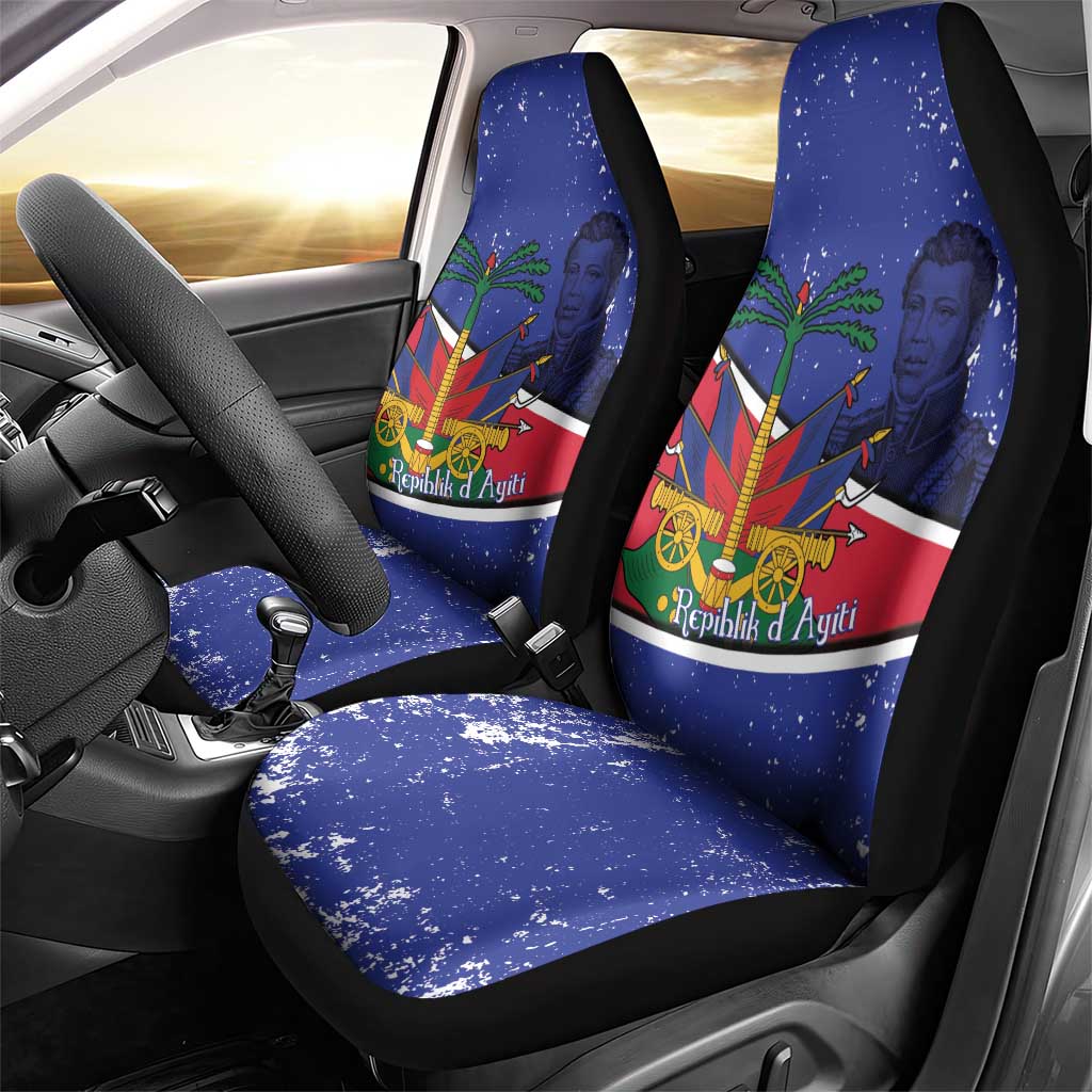 Republic of Haiti 1806-1820 Car Seat Cover Alexandre Petion With Coat Of Arms - Wonder Print Shop
