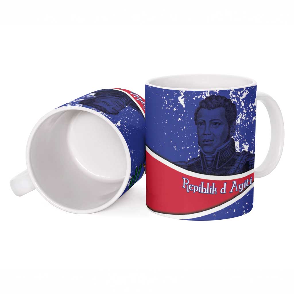 Republic of Haiti 1806-1820 Ceramic Mug Alexandre Petion With Coat Of Arms - Wonder Print Shop