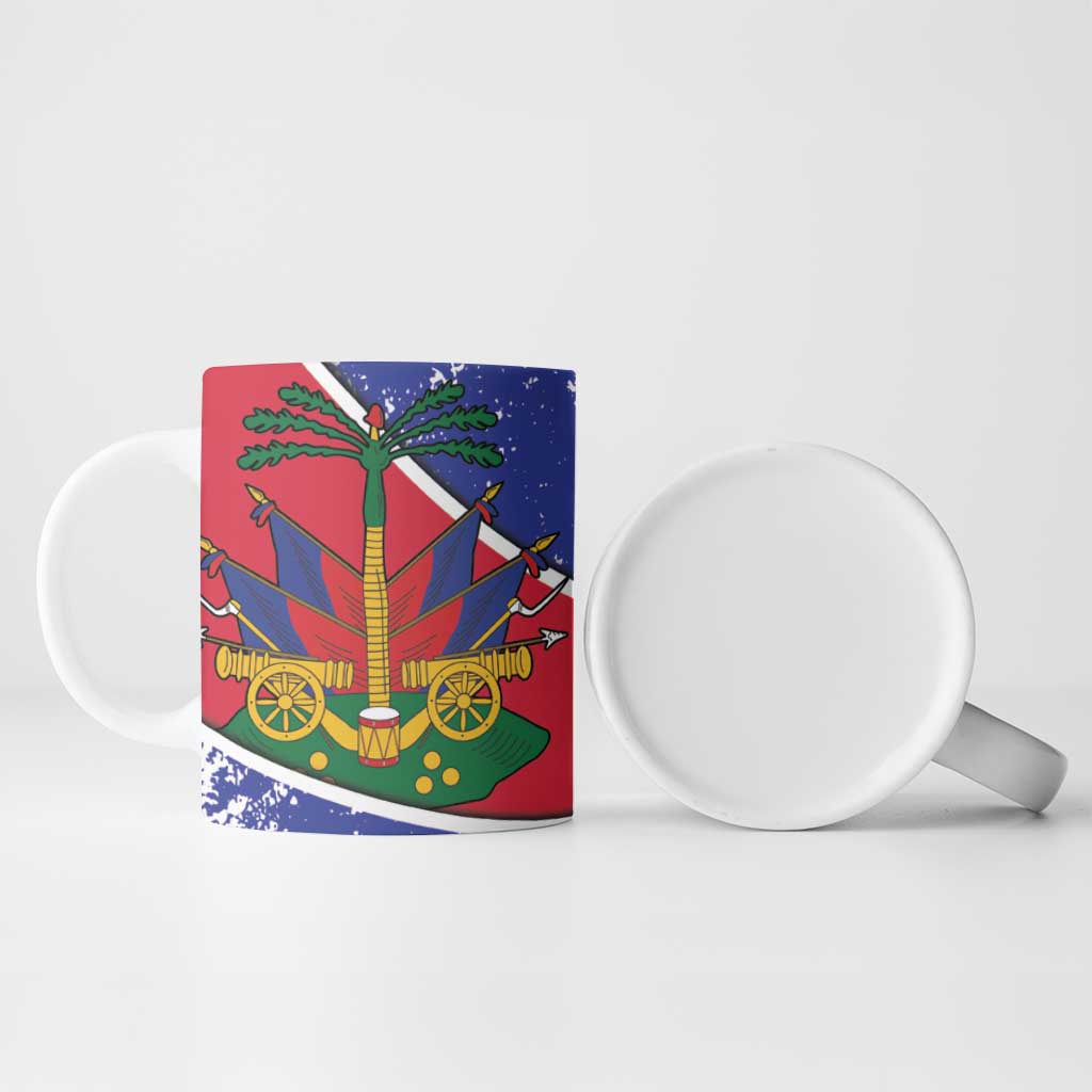 Republic of Haiti 1806-1820 Ceramic Mug Alexandre Petion With Coat Of Arms - Wonder Print Shop