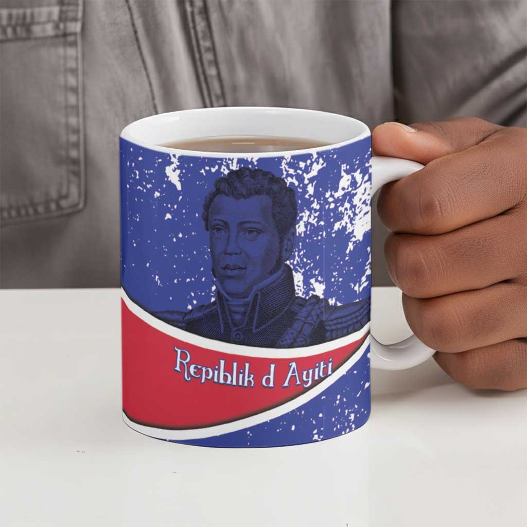 Republic of Haiti 1806-1820 Ceramic Mug Alexandre Petion With Coat Of Arms - Wonder Print Shop